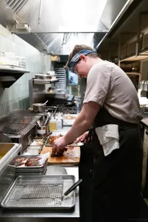  In the kitchen at Kasama, Chicago