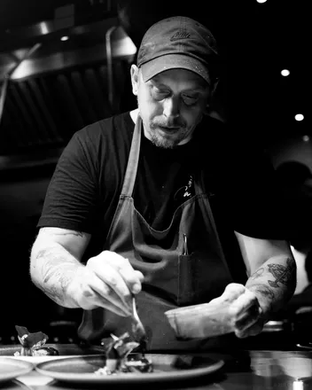 Portrait of Chef Norman Fenton at Cariño, Chicago
